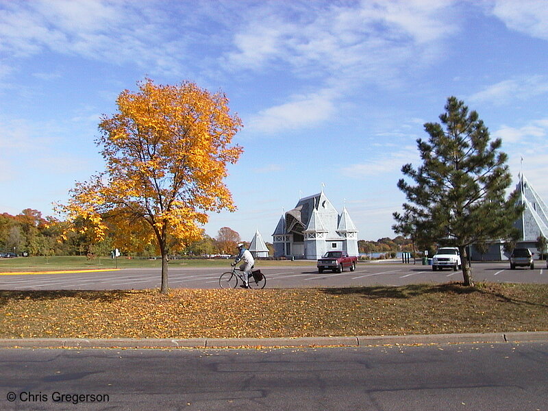 Photo of Lake Harriet Bandshell in the Fall(1093)