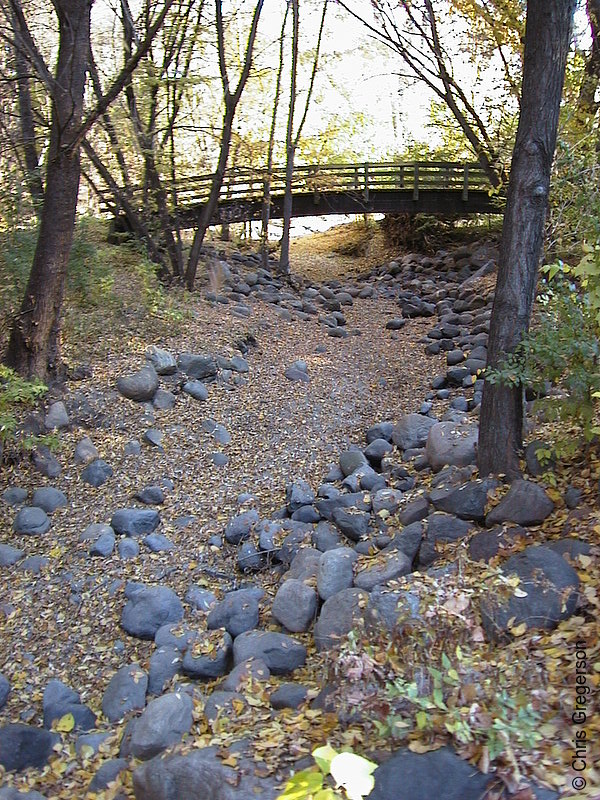 Photo of Minnehaha Creek in the Fall(1119)