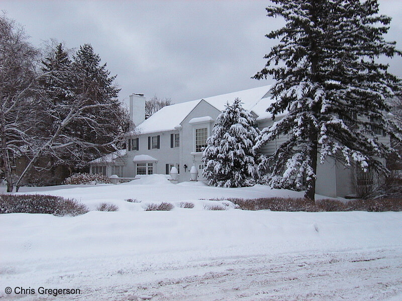 Photo of Lake Harriet Parkway Residence in Winter(1172)