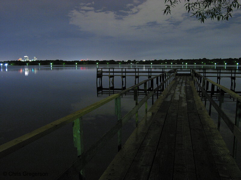 Photo of Lake Harriet at Night(2007)