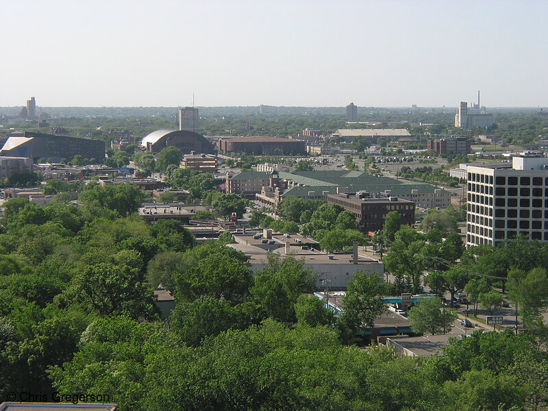 Photo of University Avenue from Overhead(2011)