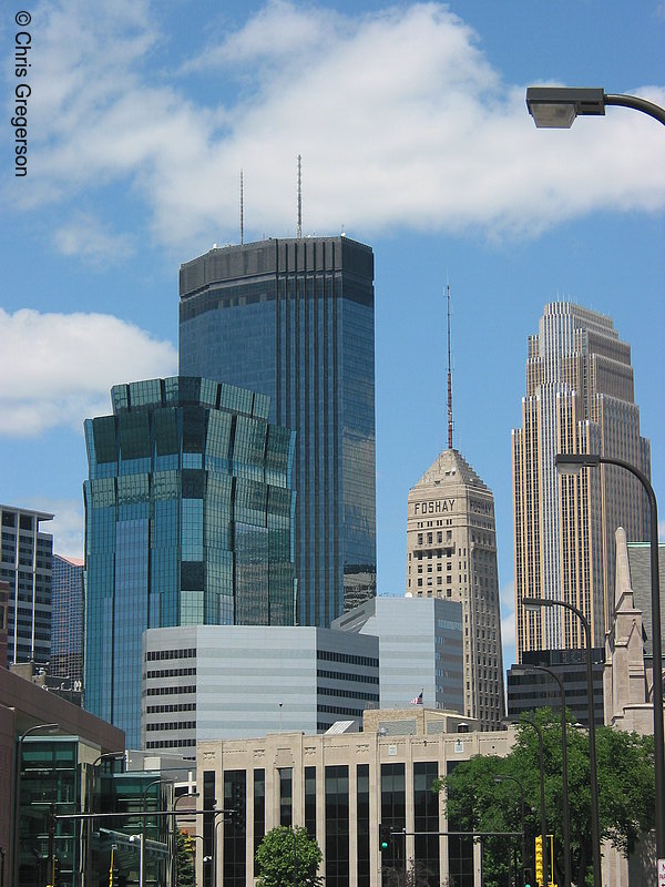Photo of Downtown Minneapolis Skyscrapers(2097)