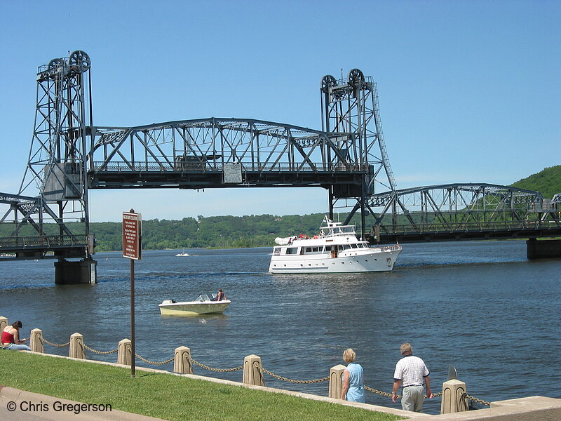 Photo of Stillwater Lift Bridge, Raised(2126)