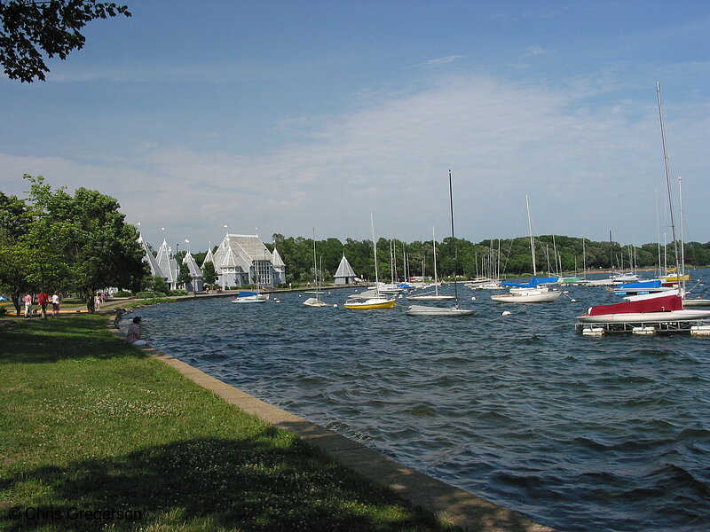 Photo of Lake Harriet Sailboats and Bandshell(2173)