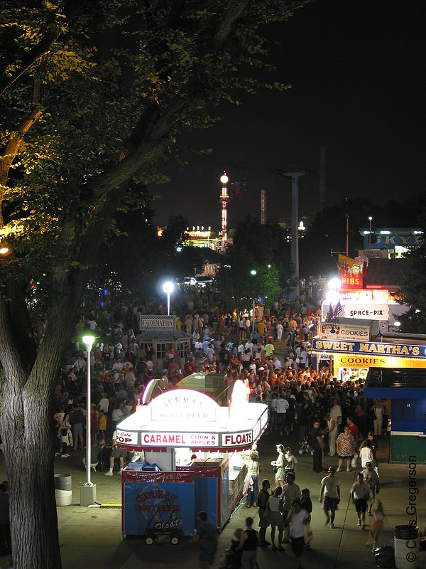 Photo of Minnesota State Fair at Night(2302)