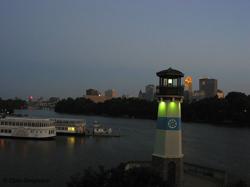 Photo of Mississippi from Boom Island(2341)