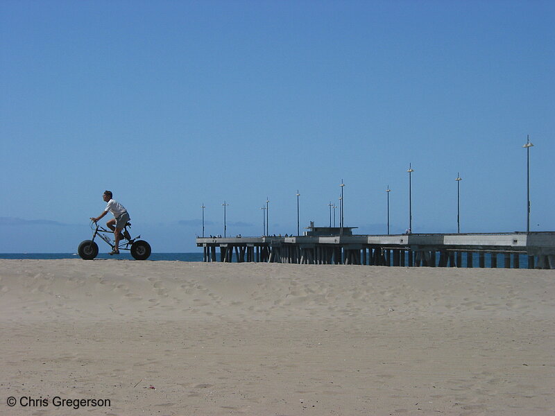 Photo of Wide-Tire Bike on Beach in Venice(2764)