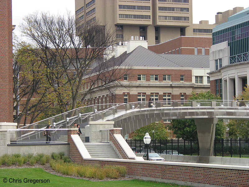 Photo of Stainless Steel Footbridge over Washington Avenue(2967)