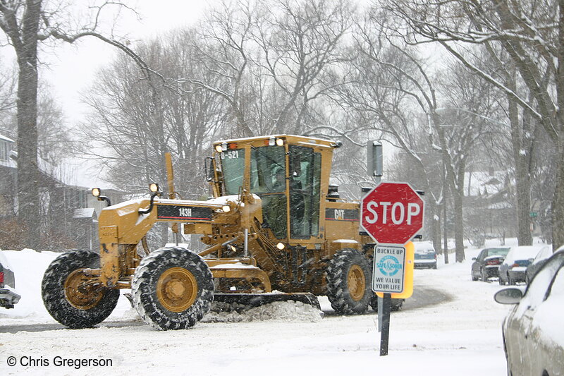Photo of Plowing in a Snowfall(3037)