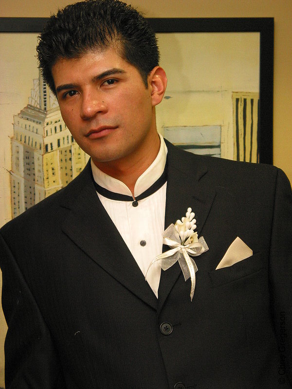 Photo of Carlos in a Tuxedo(3084)