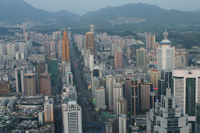 Photo of Shenzhen Skyline / Shengnan Road East(3353)