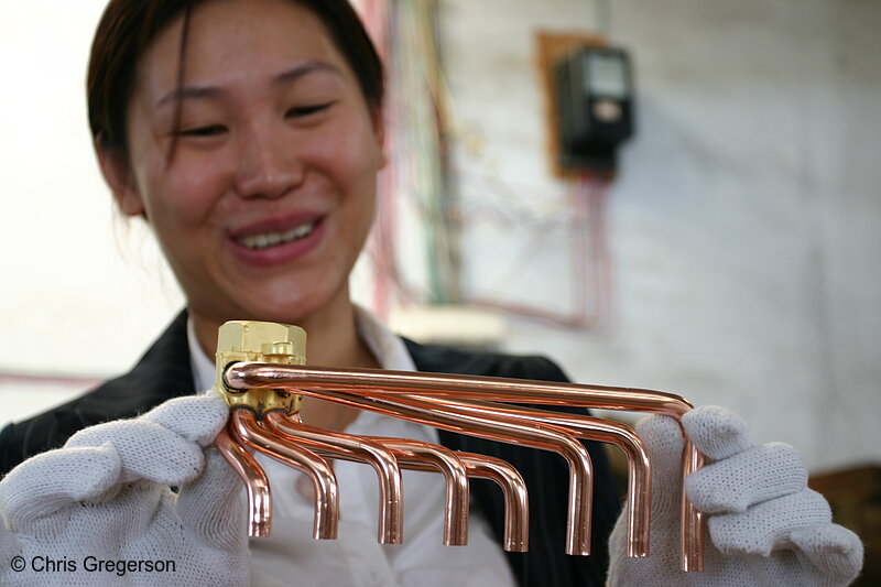 Photo of Copper Manifold, Hengsheng Factory, China(3439)