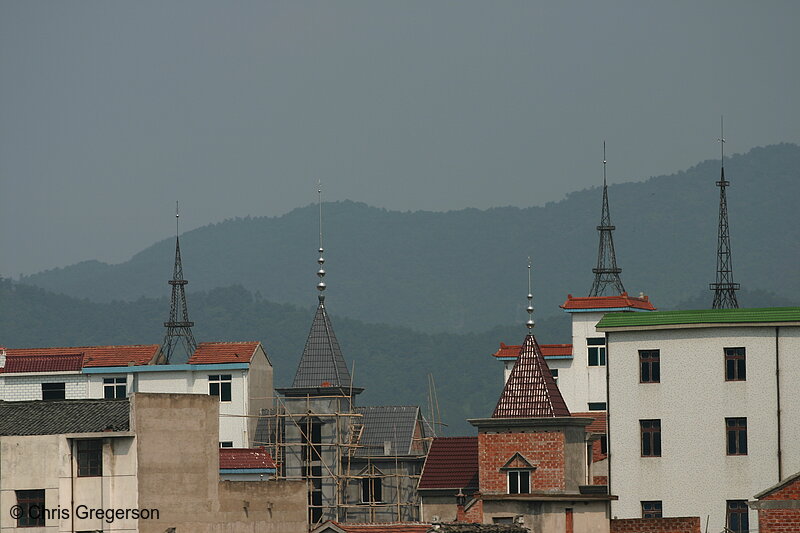 Photo of Chines Rooftop Spires/Minarets(3476)