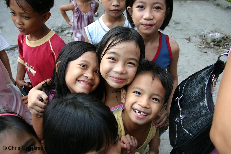 Photo of Elementary School Children in the Philippines(4185)