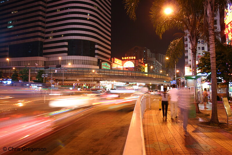 Photo of Shenzhen Street at Night(4210)
