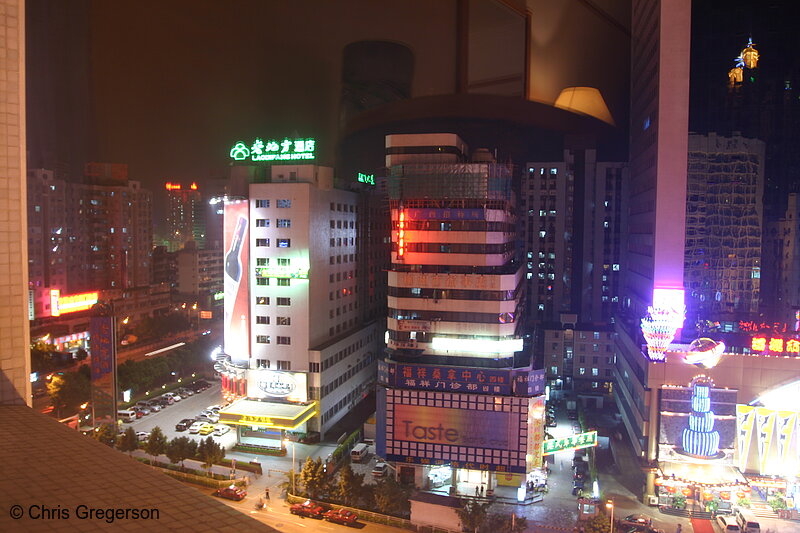 Photo of Shenzhen Nightclubs from Overhead(4211)