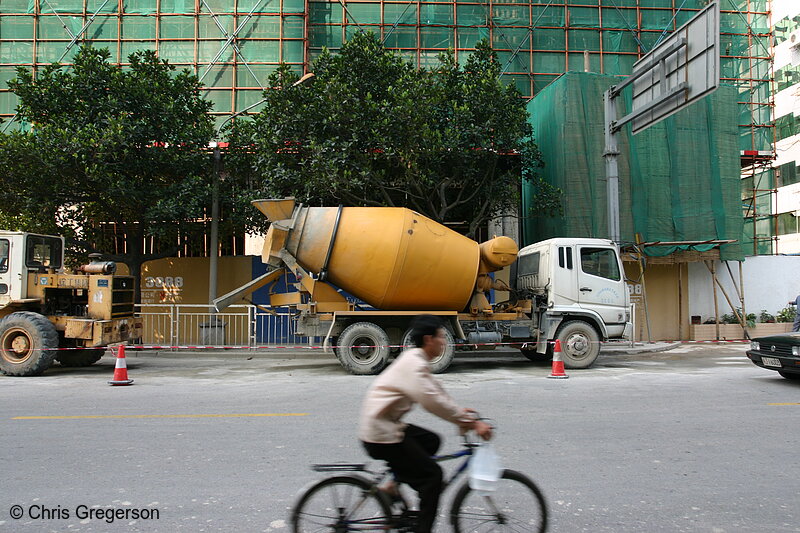 Photo of Cement Mixer, Shenzhen, China(4214)