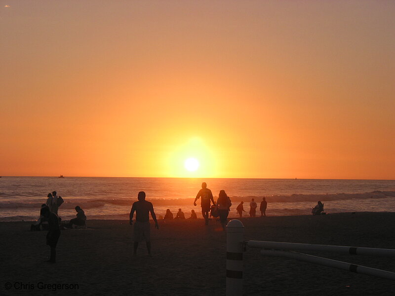 Photo of California Beach Sunset(4282)