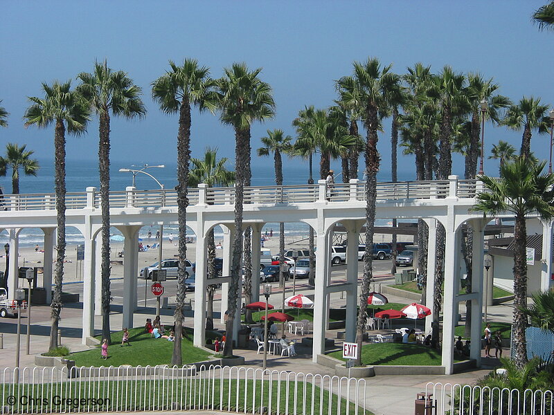 Photo of Ramp to the Oceanside Pier, California(4355)