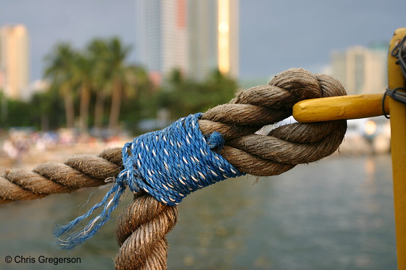 Photo of Rope in Manila Bay, the Philippines(4436)