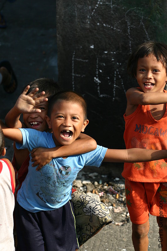 Photo of Young Children Playing in Manila(4597)