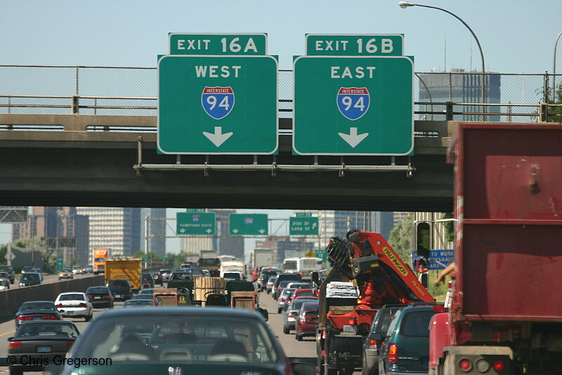 Photo of Traffic Jam on 35W in Minneapolis(4657)