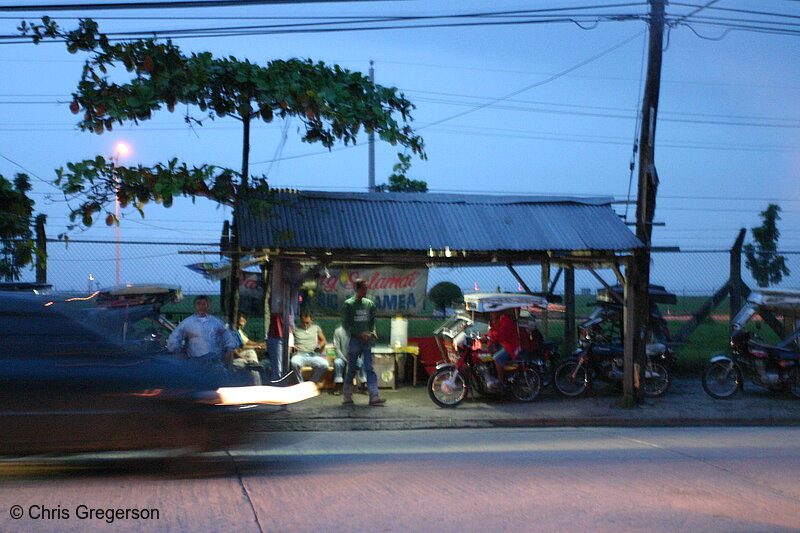 Photo of Trike Stand at Night, Angeles City(5022)