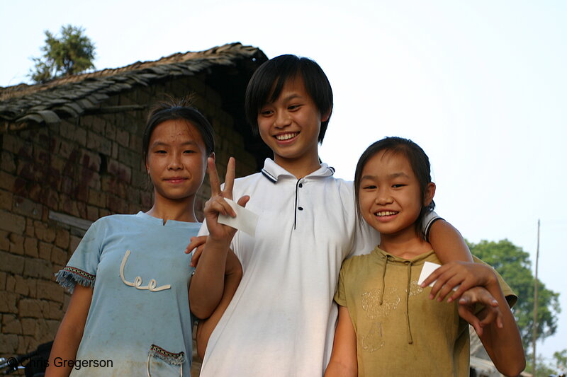 Photo of Chinese Girls, Gaotian, China(5073)