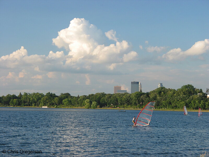Photo of Windserfer on Lake Calhoun(5261)
