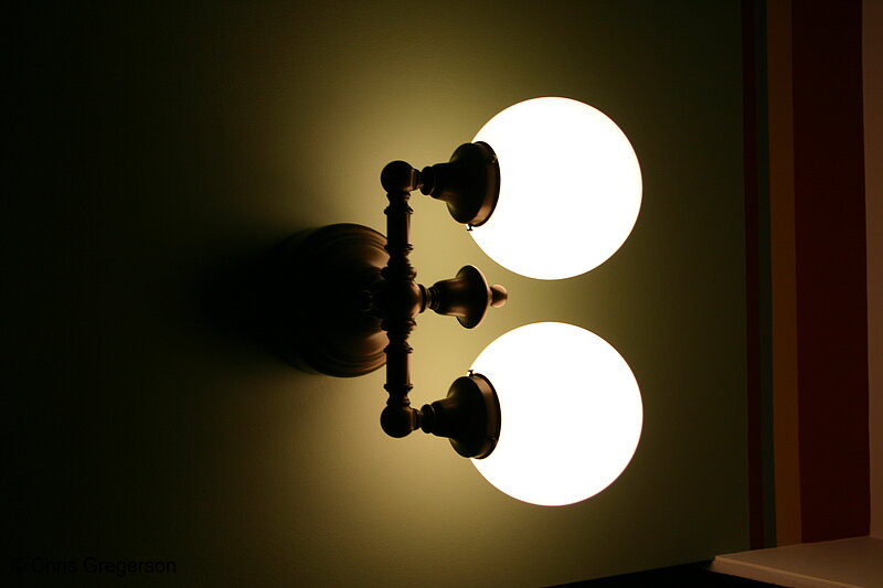 Photo of Old-Fashioned Lamps, City Hall(5445)