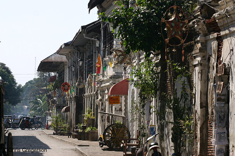 Photo of Lane of Spanish-Styled Houses in Vigan, Ilocos Sur(5573)
