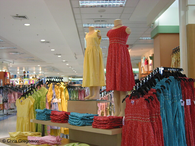 Photo of Colorful Clothes in SM City Baguio(5787)