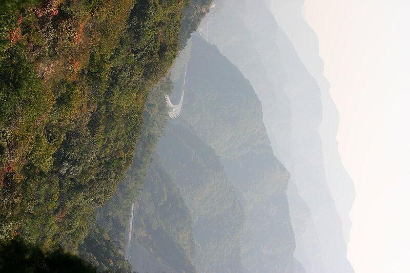 Photo of Freeway Between the Mountains in Badaling, China(5893)