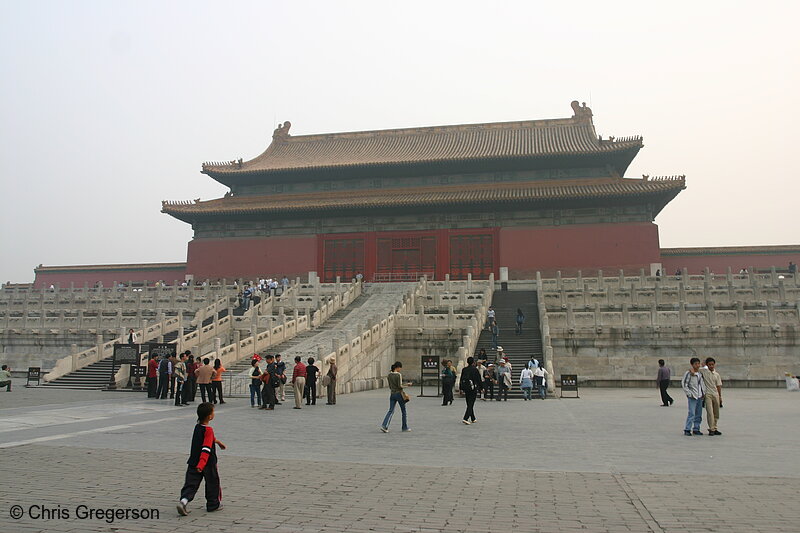 Photo of Hall of Preserving Harmony, Forbidden City, China(6061)