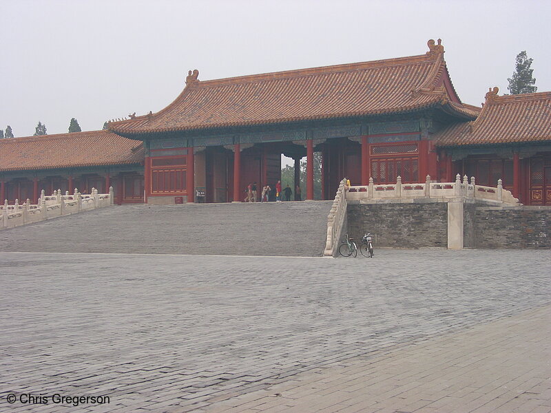 Photo of Courtyard Gate, Forbidden City, Beijing, China(6077)