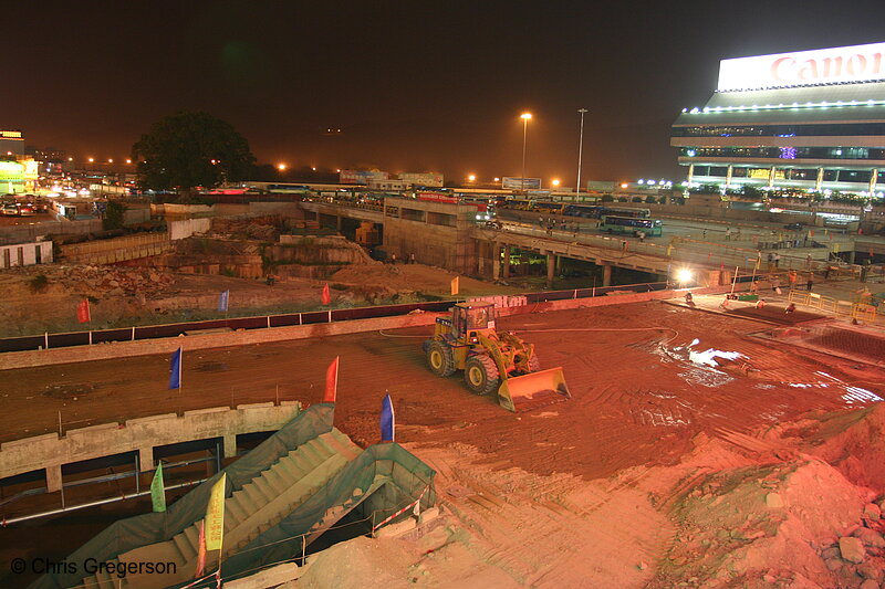 Photo of Construction on New Subway Station in Shenzhen, China(6151)