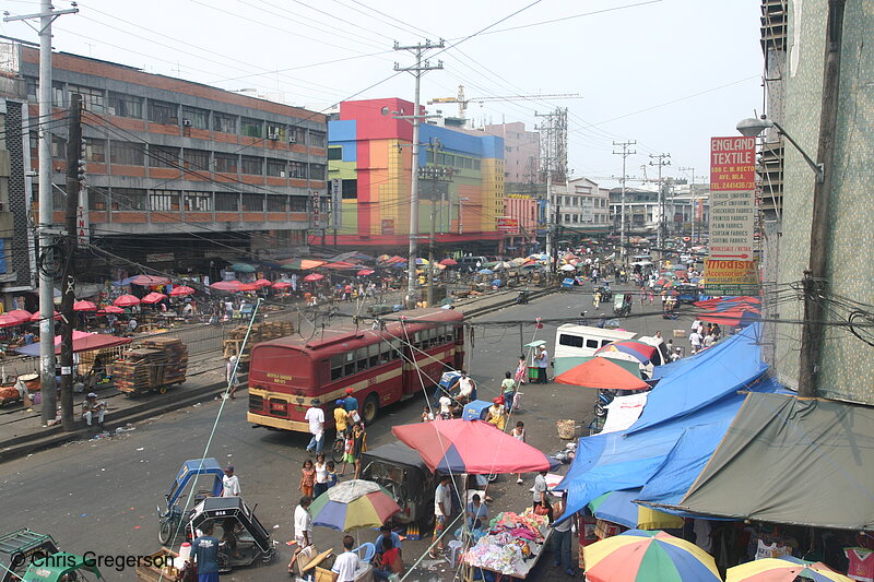 Photo of Divisoria Neighborhood in Manila, the Philippines(6179)