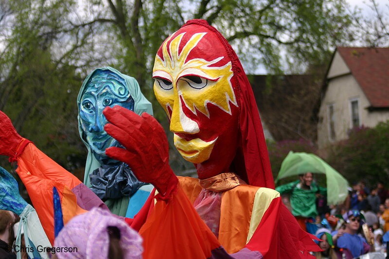 Photo of Puppets in the May Day Parade, Minneapolis(6234)