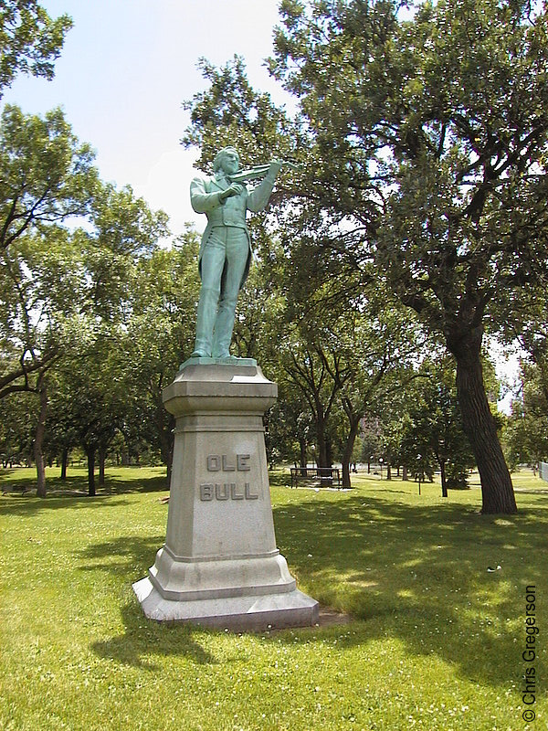 Photo of Statue of Ole Bull(635)
