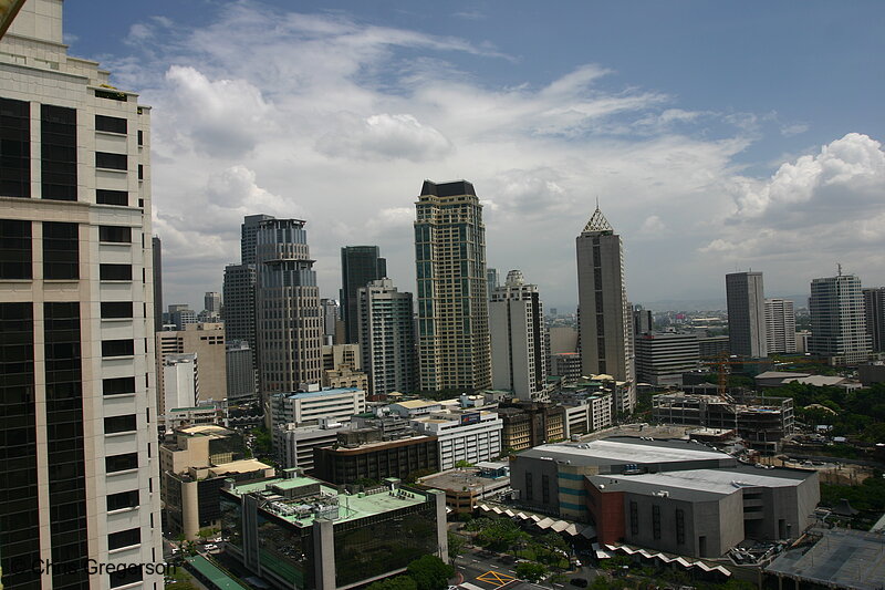 Photo of Makati Skyline in Manila, the Philippines(6425)
