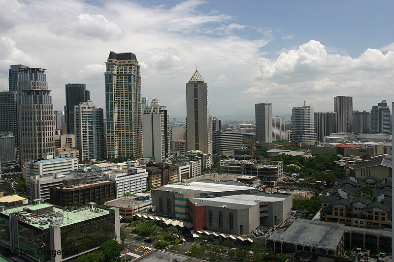 Photo of Makati Skyline in Manila, the Philippines(6426)