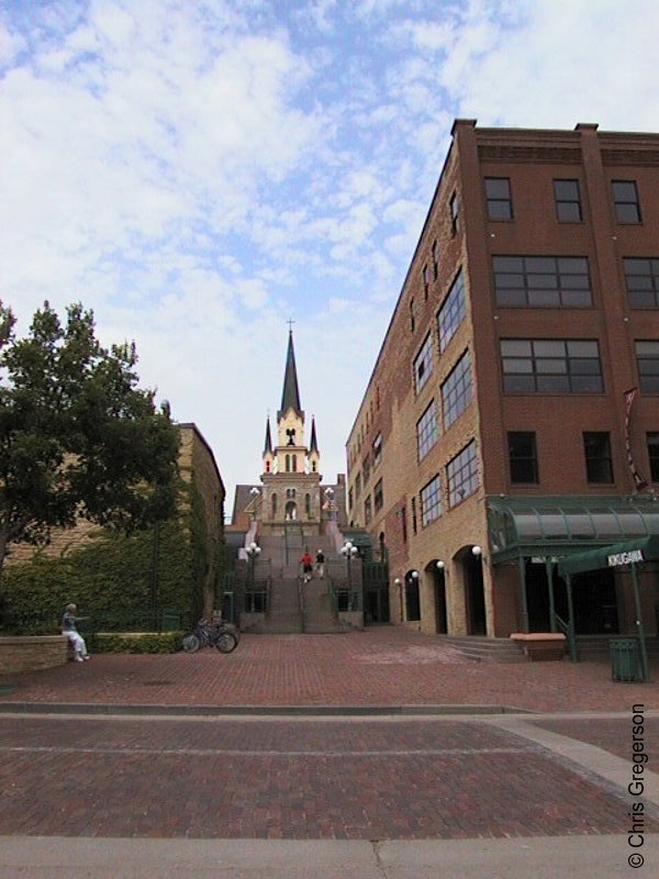 Photo of Our Lady of Lourdes Church from Main Street SE(674)