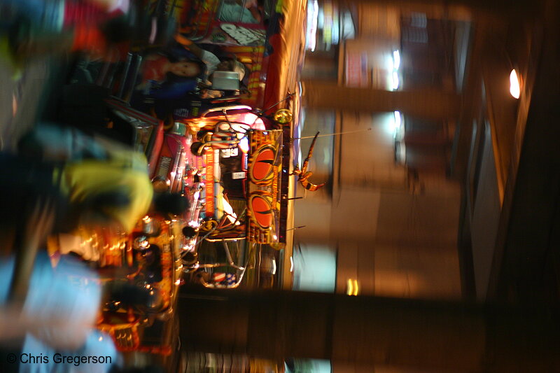 Photo of Jeepney Arriving in Cubao, Manila, at Night(6871)