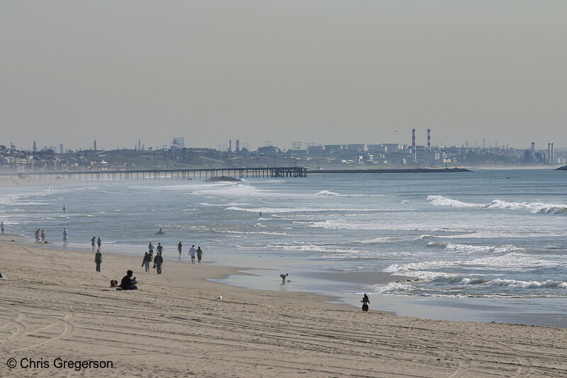 Photo of Santa Monica Beach, Los Angeles, California(6946)