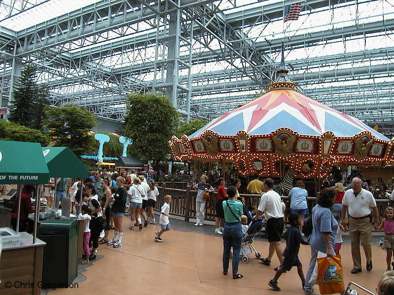 Photo of Americana Carousel at Camp Snoopy(752)