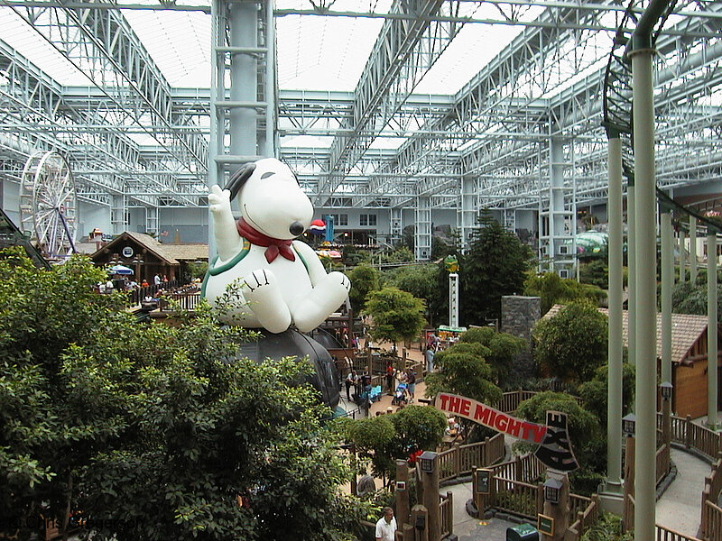 Photo of Camp Snoopy from Observation Deck(759)