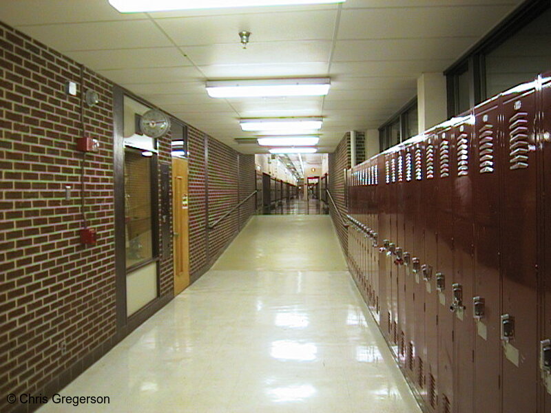 Photo of Hallway at Roosevelt High School(1025)