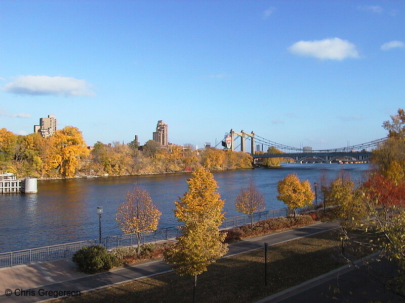 Photo of Nicollet Island in the Fall(1106)