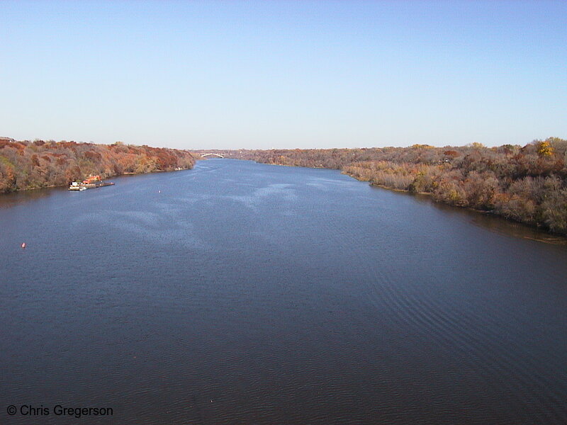 Photo of Mississippi from Ford Parkway Bridge(1116)