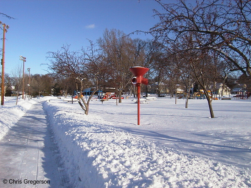 Photo of Linden Hills Park in Winter(1166)